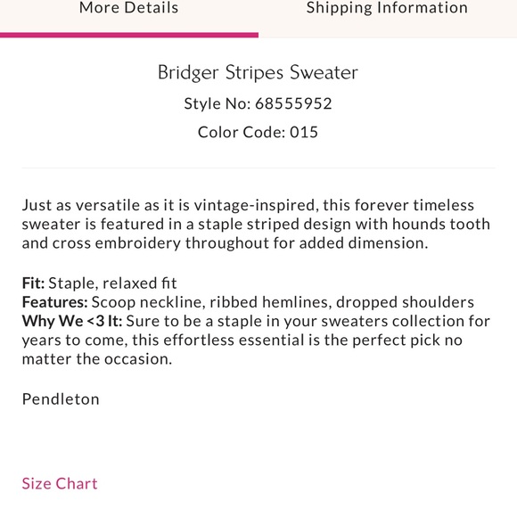 Pendleton Bridger Stripes Sweater x Free People - Picture 13 of 16